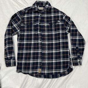 Jachs Plaid Flannel Shirt Jacket Shacket medium menswear